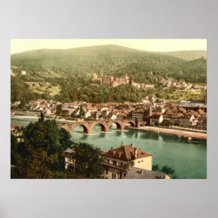 Heidelberg I, Baden-Württemberg, Duitsland Poster