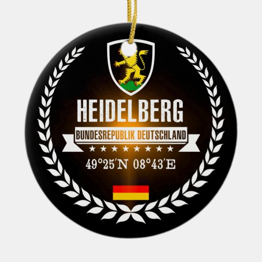 Heidelberg Keramisch Ornament (Voorkant)