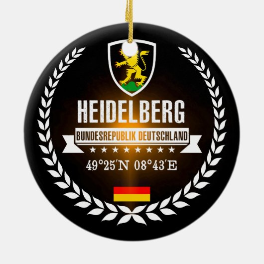 Heidelberg Keramisch Ornament (Achterkant)