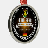 Heidelberg Metalen Ornament (Rechts)