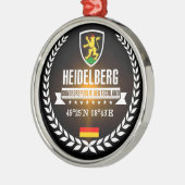 Heidelberg Metalen Ornament (Links)