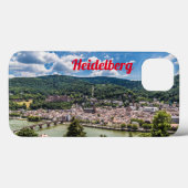 Heidelberg Neckar Panorama Duitsland Case-Mate iPhone Case (Achterkant (horizontaal))