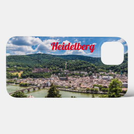 Heidelberg Neckar Panorama Duitsland Case-Mate iPhone Case