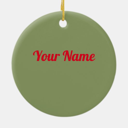 Heidelberg Neckar Panorama Duitsland Keramisch Ornament (Achterkant)