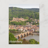 Heidelberg-uitzicht Briefkaart (Voorkant)