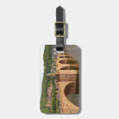 Heidelberg-uitzicht met de Neckar Bagagelabel (Voorkant verticaal)