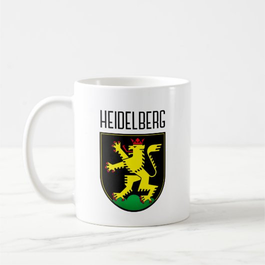 Heidelberg wapen - DUITSLAND Koffiemok (Links)