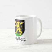 Heidelberg Wappen Coat of Arms Coffee Mok (Voorkant rechts)