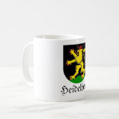 Heidelberg Wappen Coat of Arms Coffee Mok (Voorkant links)
