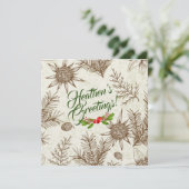 Heiden Groeten Atheïstische Kaart (Staand voorkant)