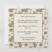 Heiden Groeten Atheïstische Kaart (Achterkant)