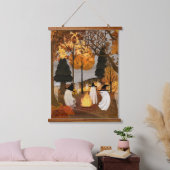 heiden hangend wandkleed (Slaapkamer)