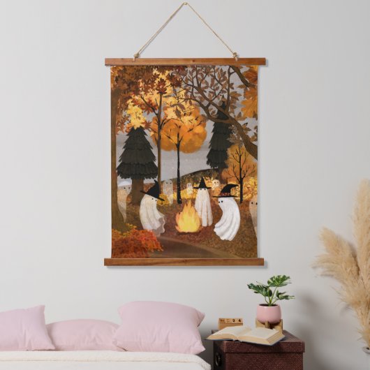 heiden hangend wandkleed (Slaapkamer)