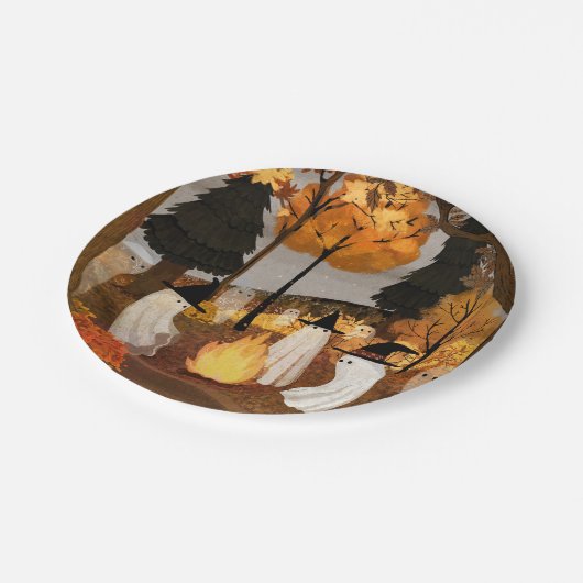 heiden papieren bordje (Gekanteld)