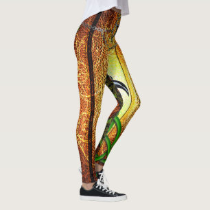 Heidens Boek Donkere Magie Spreuken Wicca & Hekser Leggings
