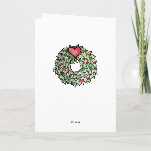 Heidens Jule Pentagram Kaart (Achterkant)