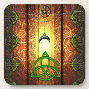 Heidens Tombe Duistere Magie Spreuken Wicca & Heks Bier Onderzetter