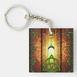 Heidens Tombe Duistere Magie Spreuken Wicca & Heks Sleutelhanger