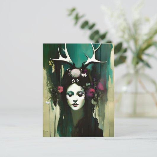 heidense briefkaart (Staand voorkant)