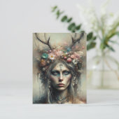 heidense briefkaart (Staand voorkant)