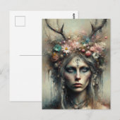 heidense briefkaart (Voorkant / Achterkant)