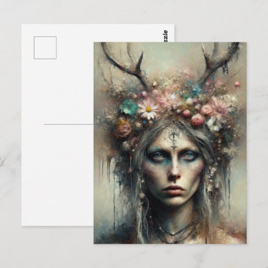 heidense briefkaart (Voorkant / Achterkant)