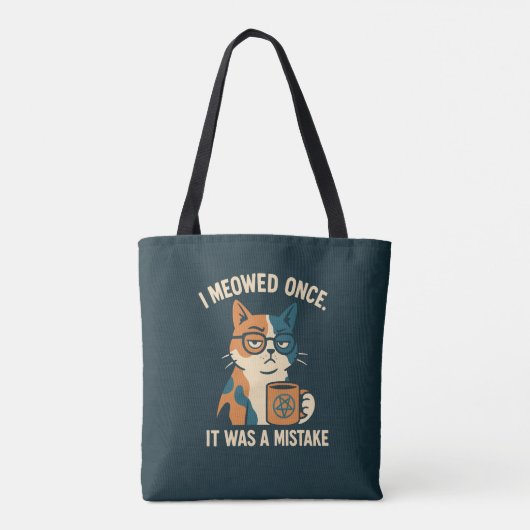 heidense canvas tas (Achterkant)