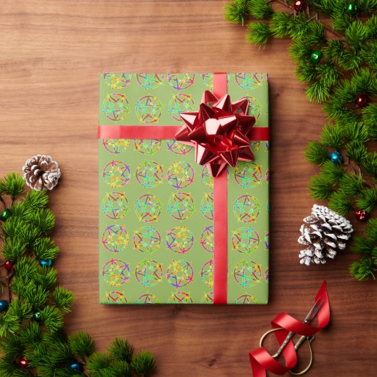 Heidense Gesmolten Alchemie Cadeaupapier (Feestdagen Geschenken)