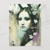  heidense godin briefkaart (Voorkant)