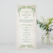 Heidense Handfasting Huwelijksprogramma (Staand voorkant)
