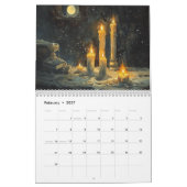 heidense stijl kalender (Feb 2027)
