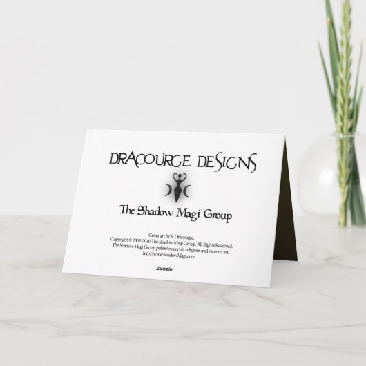 heidense sympathie kaart (Achterkant)