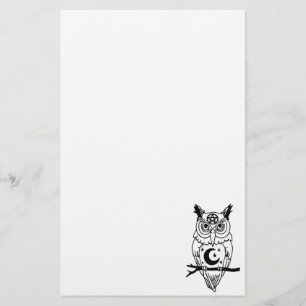 heidense uil briefpapier