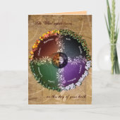 heidense verjaardag kaart (Voorkant)