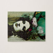 heidense vrouw schilderij legpuzzel (Horizontaal)