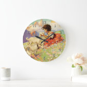 "Heidi and her Goats" van Jessie Willcox Smith Grote Klok (Huis)