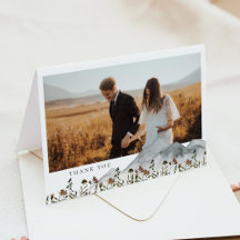 HEIDI Boho Berg Bloem Foto Dankkaart