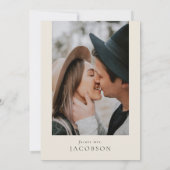 HEIDI Boho Waterverf Mountain Wildflower Bridal Kaart (Achterkant)