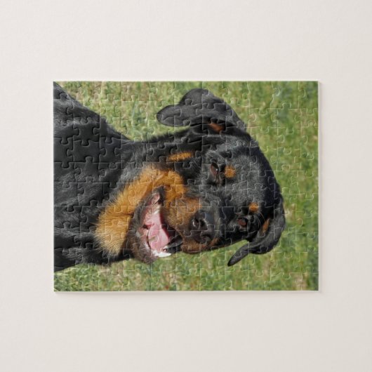 Heidi Cute Rottweiler Puzzle Legpuzzel (Horizontaal)