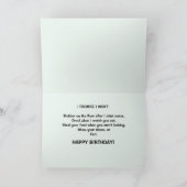 Heidi en Ball Birthday Card Kaart (Binnen)