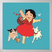 Heidi het meisje uit de Alpen Poster (Voorkant)