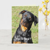 Heidi, je bent ziek Wenskaart Kaart (Gele Bloem)