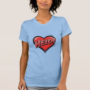 Heidi liefhebben t-shirt
