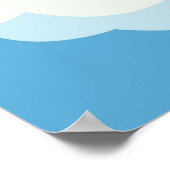 Heidi op een wolk van het meisje uit de Alpen Poster (Hoek)