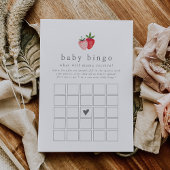 HEIDI Strawberry Baby Bingo Baby shower spel Kaart