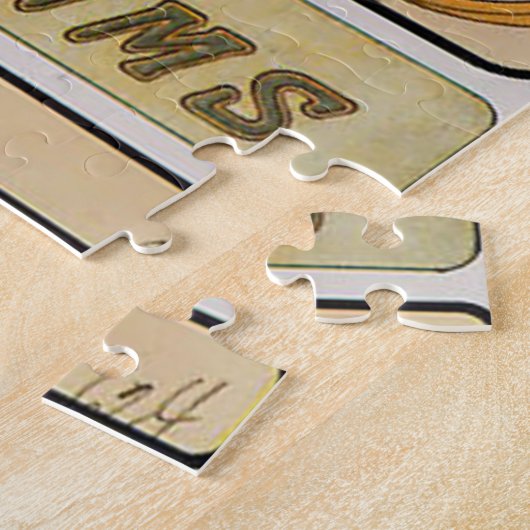 Heidsieck & Co. door Alphonse Mucha Legpuzzel (Zijkant)