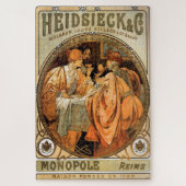 Heidsieck & Co. door Alphonse Mucha Legpuzzel (Verticaal)