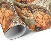  Heidsieck & Co monopole Reims Wijnlabel Cadeaupapier (Rol Hoek)