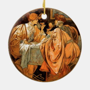  Heidsieck & Co monopole Reims Wijnlabel Keramisch Ornament