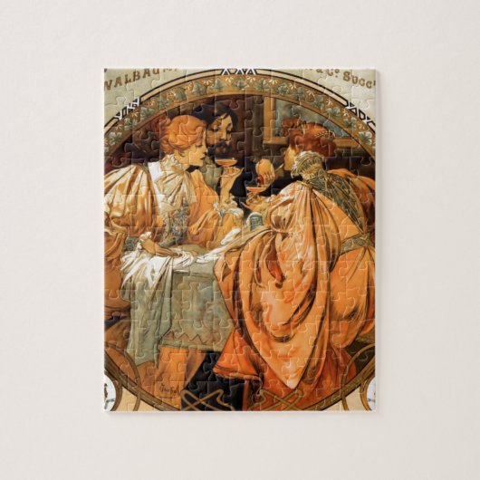  Heidsieck & Co monopole Reims Wijnlabel Legpuzzel (Verticaal)